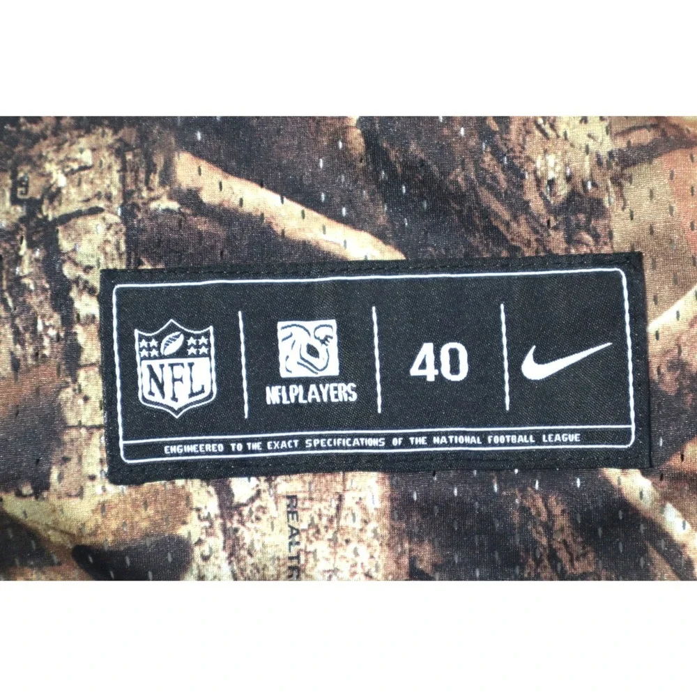 Nike NFL Indianapolis Colts Andrew Luck 12 Camo Jersey ON FIELD Mens 40 Realtree